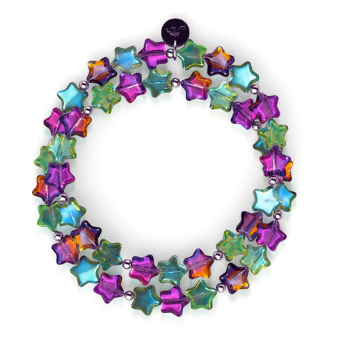 Purple Stardust  | .925 Sterling Silver | Star Wrap